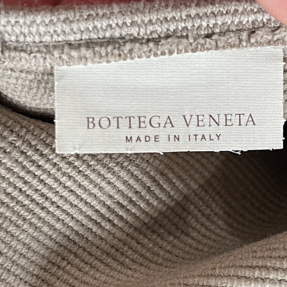 Bottega Veneta Sardegna Tote Canvas With Leather XL - Picture 6 of 15